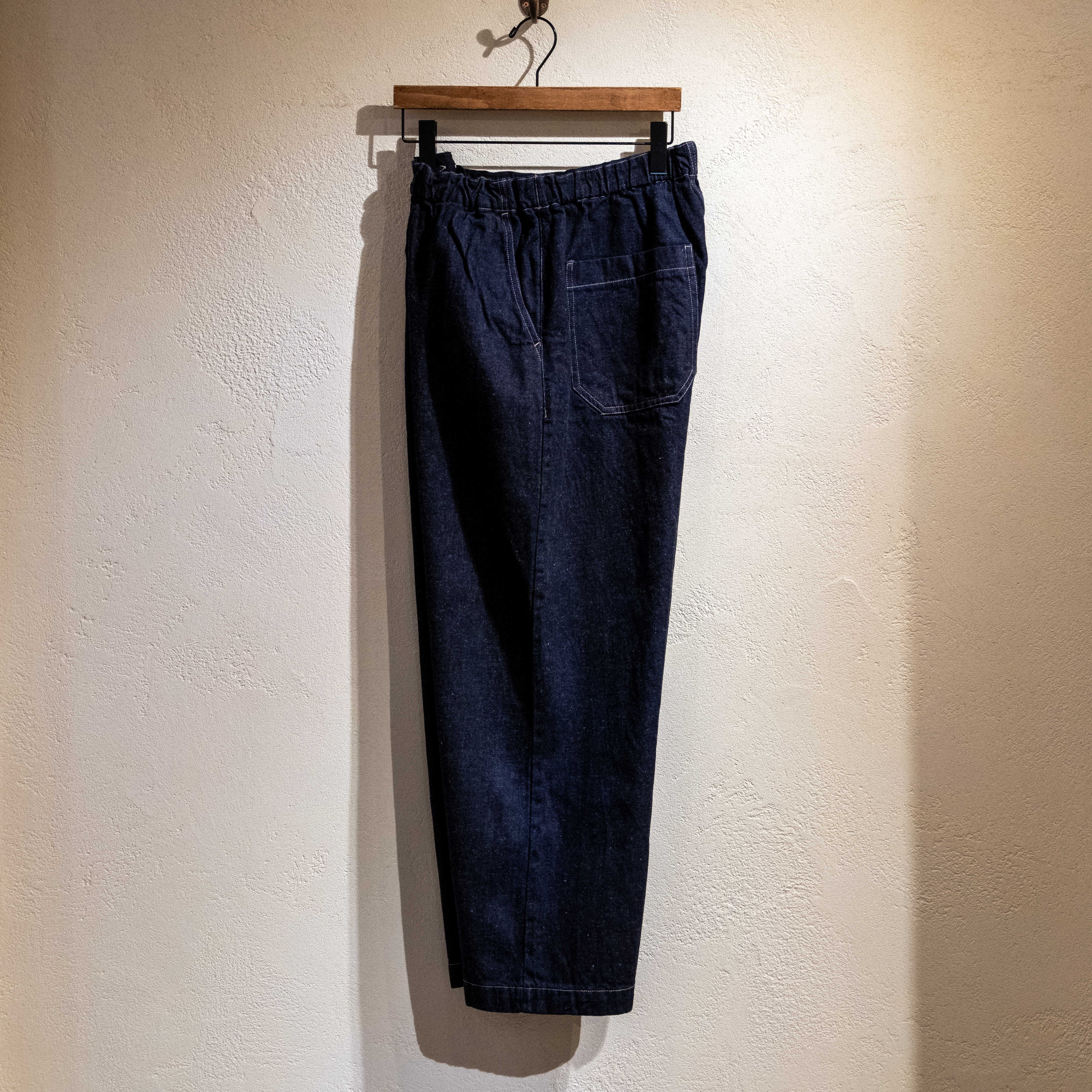 UpcycleLino】BASIC デニムワイドパンツ(1 INDIGO)｜ nest Robe