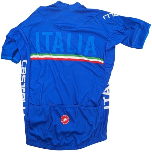 CASTELLI ( カステリ ) 半袖ジャージ イタリア チーム 2.0 フルジップ