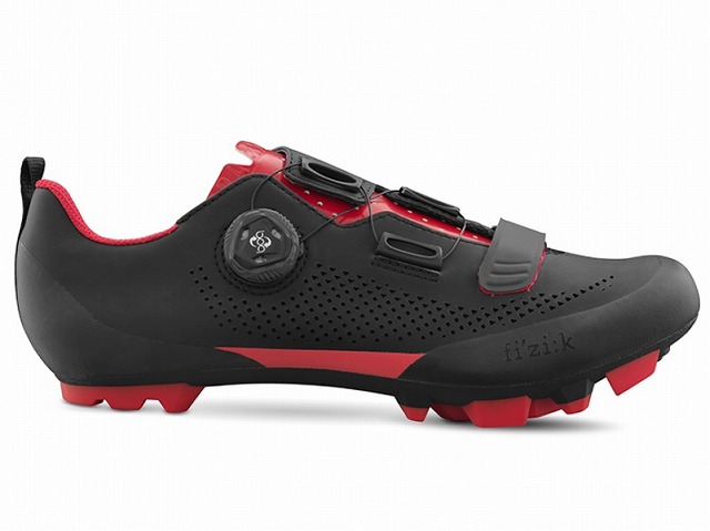 fizik(フィジーク) X5 TERRA BOA ブラック / レッド 41/26.35cm