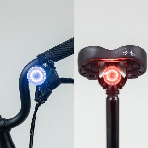 BROMPTON ( ブロンプトン ) フロント＆テールライトセット BE SEEN