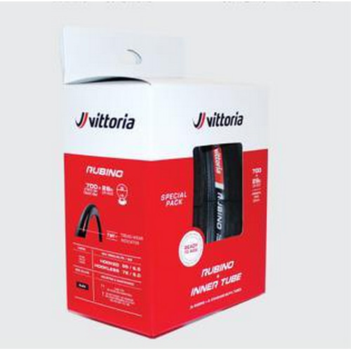 VITTORIA ( ビットリア ) クリンチャータイヤ RUBINO V G2.0 TWIN PACK