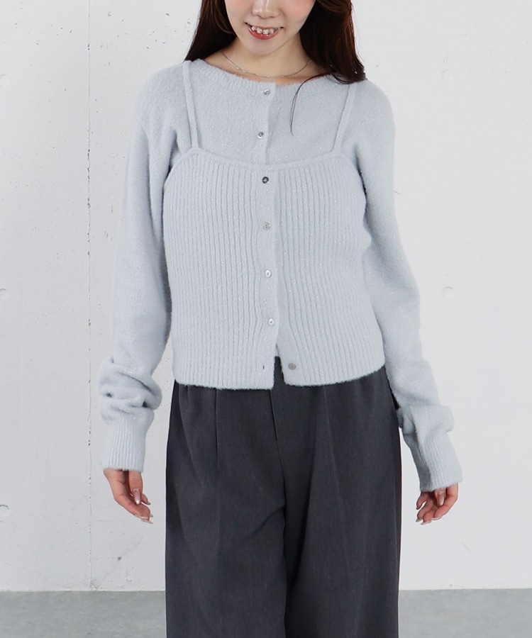 ラメマシュマロニットアンサンブル(M WINE): トップス｜PMbox P&M