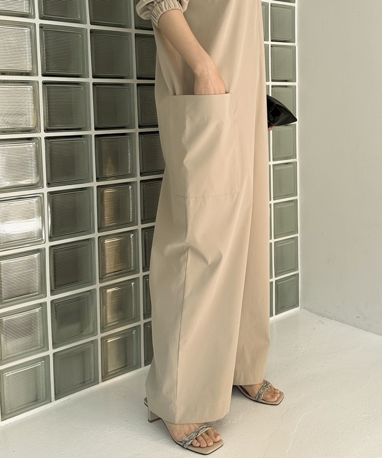 ZIPオールインワン(F BEIGE): オーバーオール｜PMbox P&M OFFICIAL