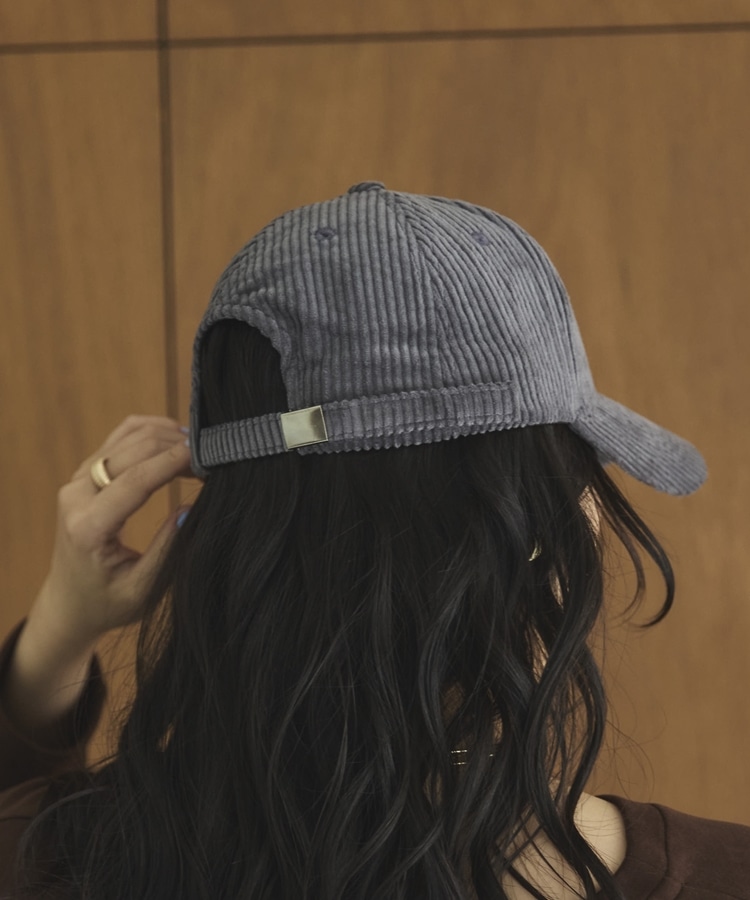 コーデュロイベースボールキャップ(F WHITE): ヘッドウェア｜PMbox P&M