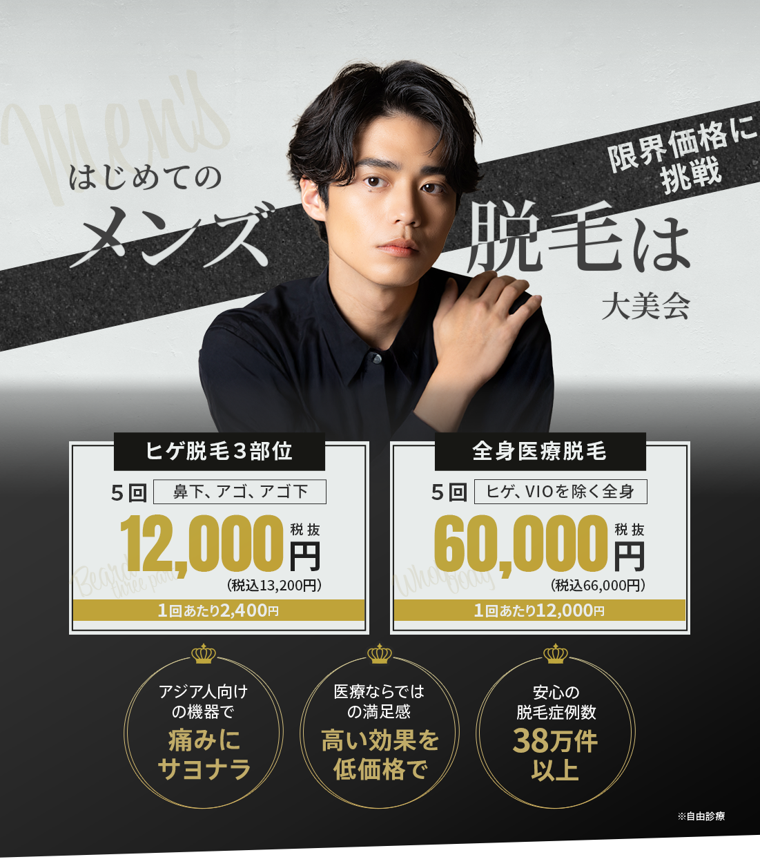 関西の男性医療脱毛なら大美会クリニック