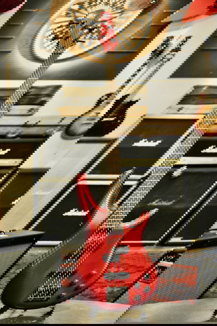 1989 Ibanez SR800LE ruby red