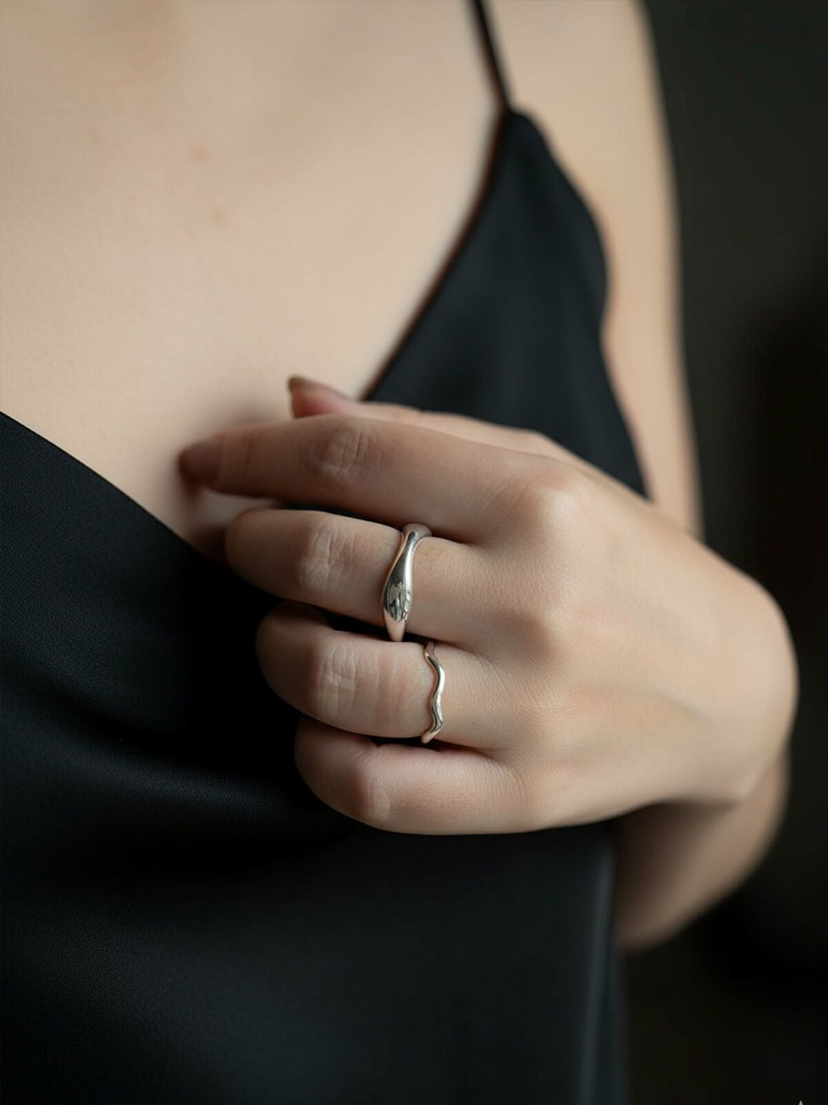 Silver925 Wide Wavy Ring GREZIO -グレジオ- | Ops.(オプス)公式ストア