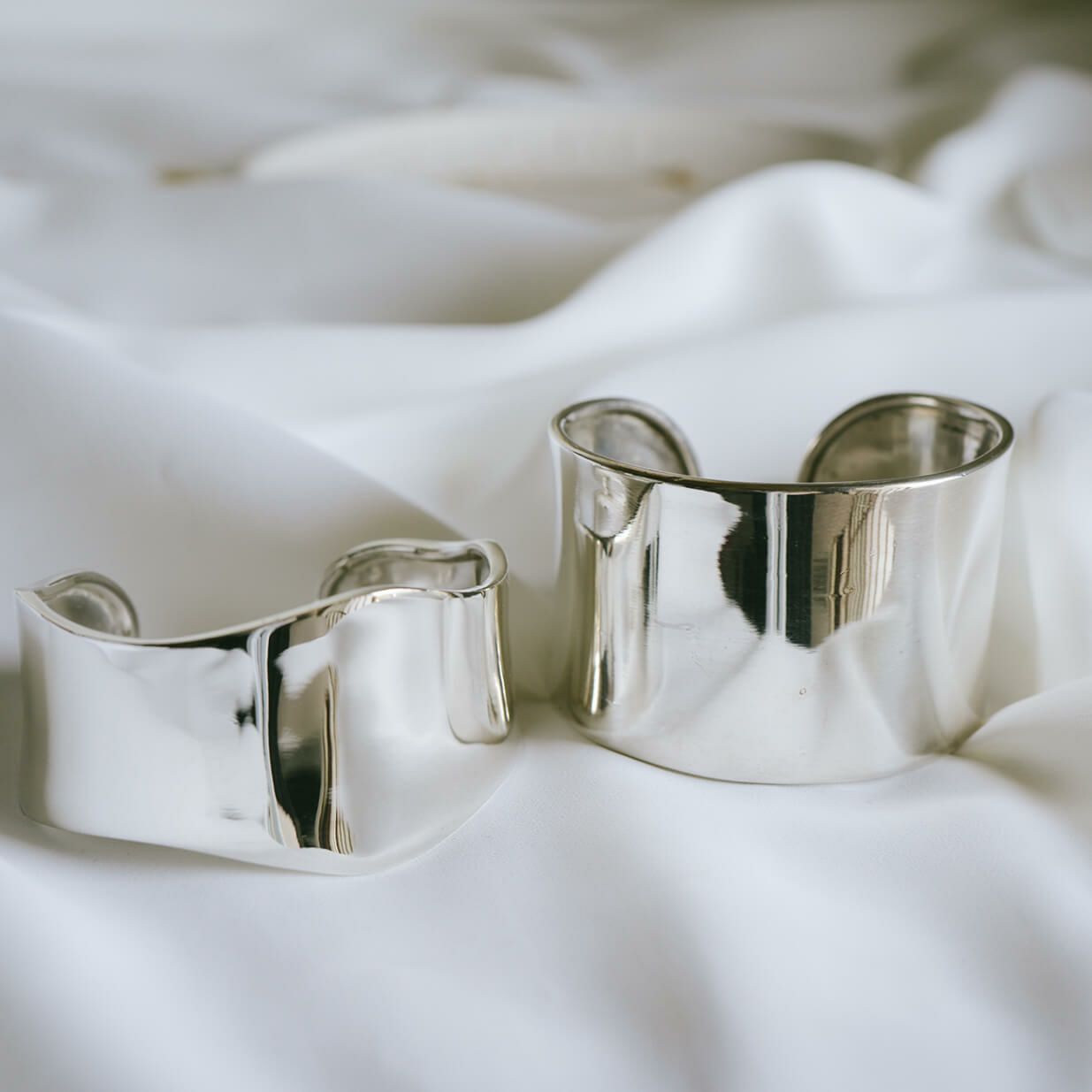 Silver925 Wide Straight Bangle KARPOS -カルポス- | Ops.(オプス