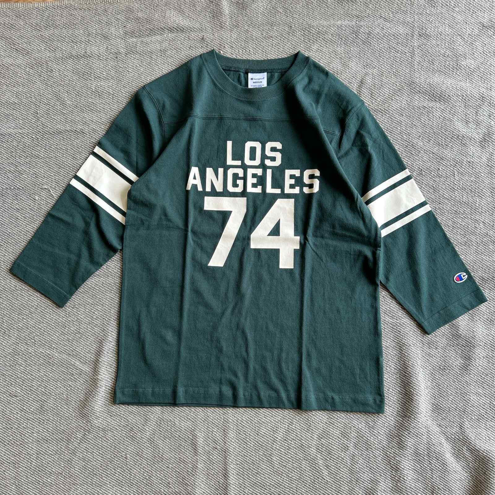 Champion/チャンピオン】フットボール 7分袖 Tシャツ（3color）