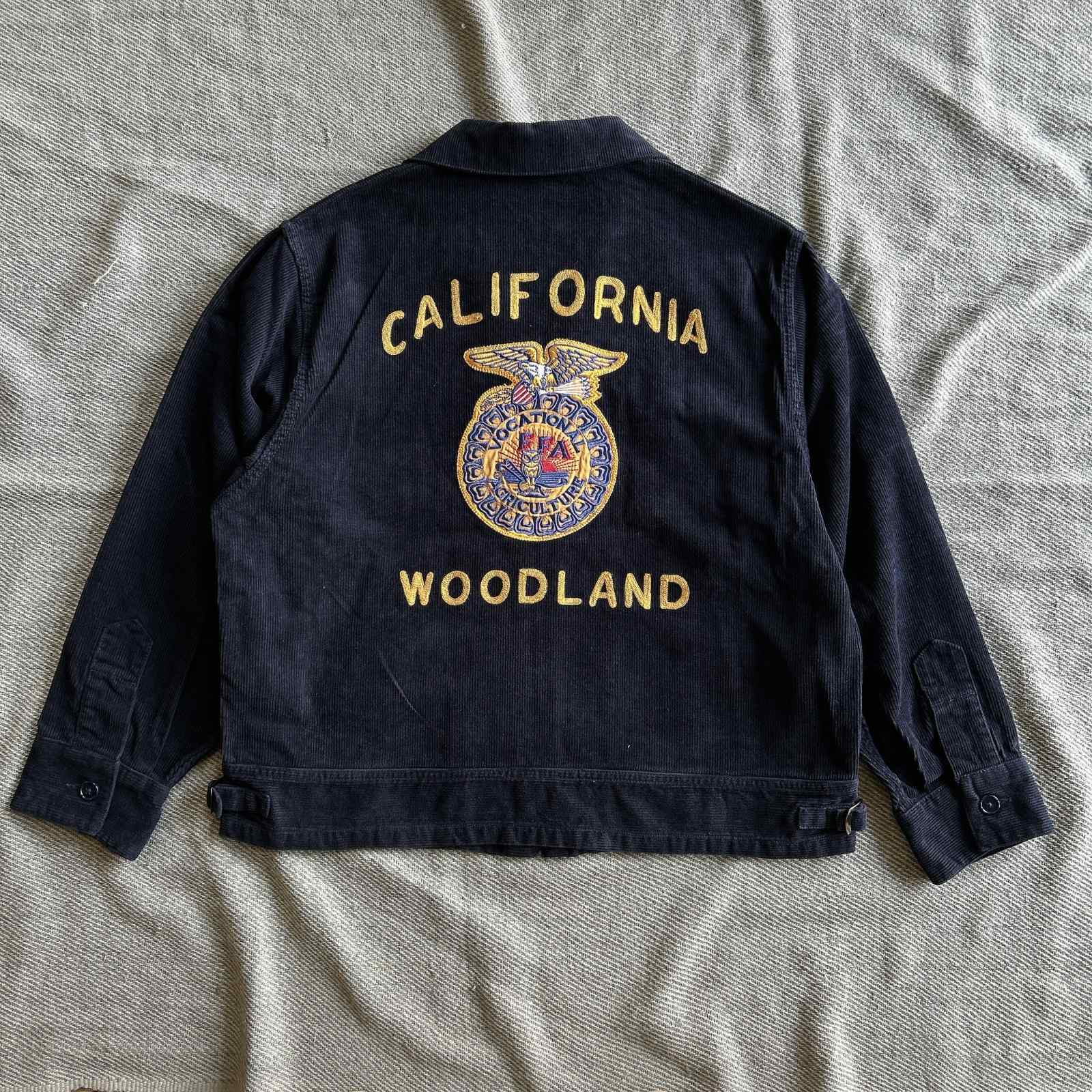 THRIFTY LOOK】FFA JACKET CALIFORNIA WOODLAND（BLACK）