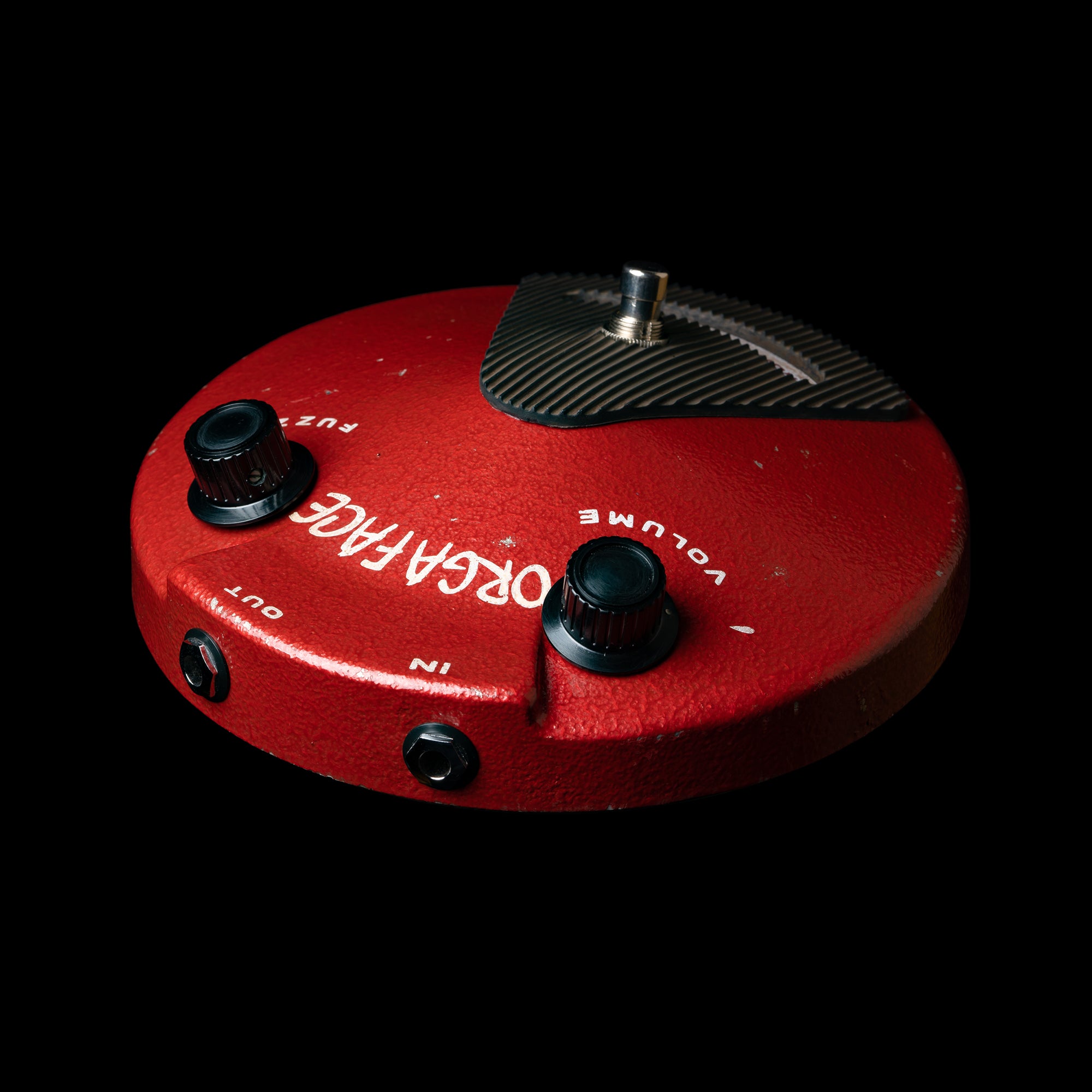 ORGA FACE Silicon BC183L / Aged Red / White text | Organic Sounds