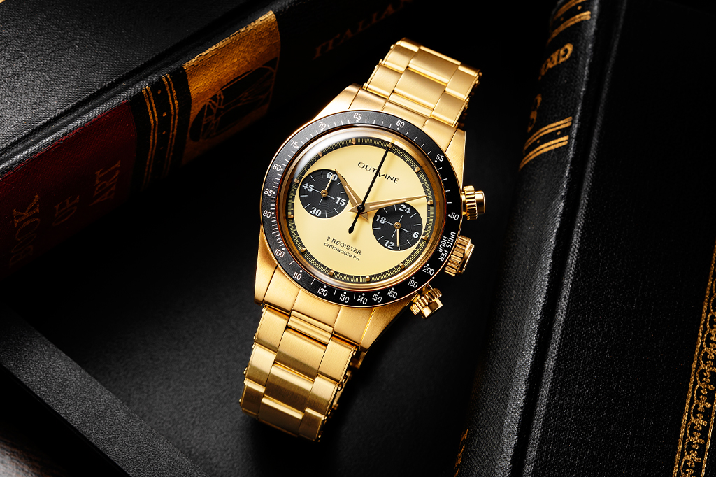 NEW 2レジスタークロノ・シリーズ I レモン（ゴールドブレスレット