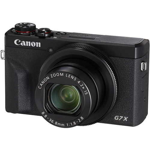 Canon G7X Mark III: 20mp, 4.2x Zoom (Discontinued 02/2025) - Pasco