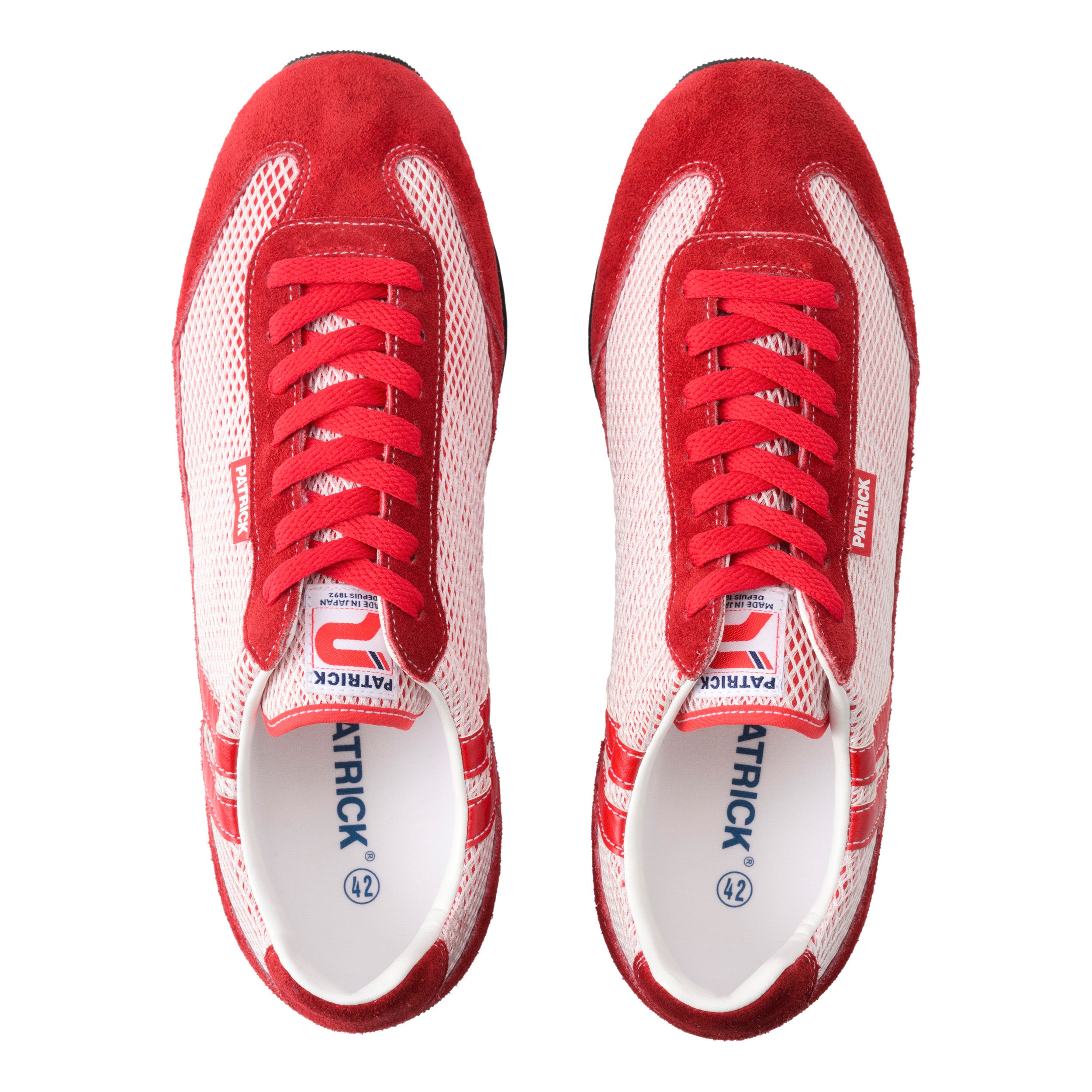 マラソン・メッシュ2｜MARATHON-ME2（RED） – PATRICK｜パトリック公式
