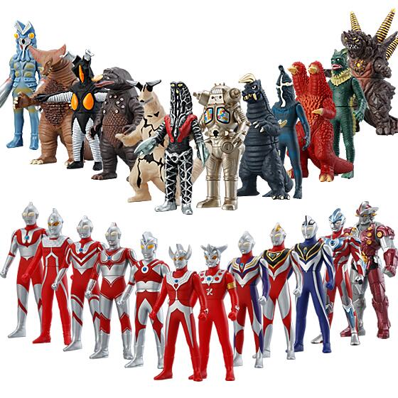 ウルトラヒーローの新ソフビシリーズ「ウルトラヒーロー500