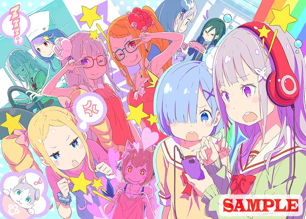 夏の学園祭2015・冊子イラスト』 MF文庫Jの夏イベントで販売された