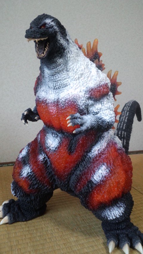 ギガンティックシリーズ ゴジラ1995 凍結ver.。届きましたっ！前から