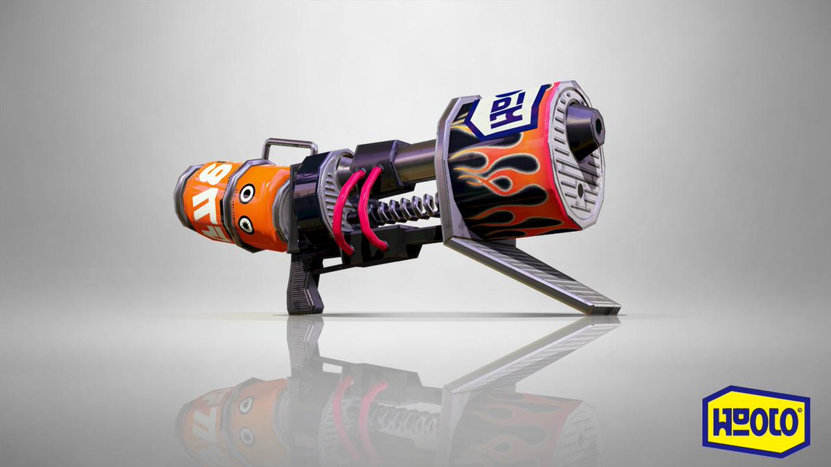 明日10月10日午前11時、新しいブキ「ロングブラスターカスタム」が追加