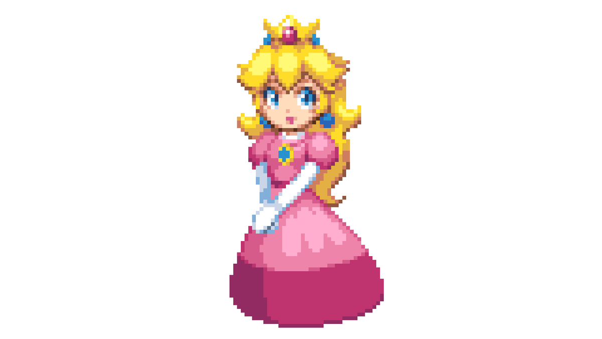 ファミコン】スーパーマリオブラザーズ ピーチ 【NES】Super Mario