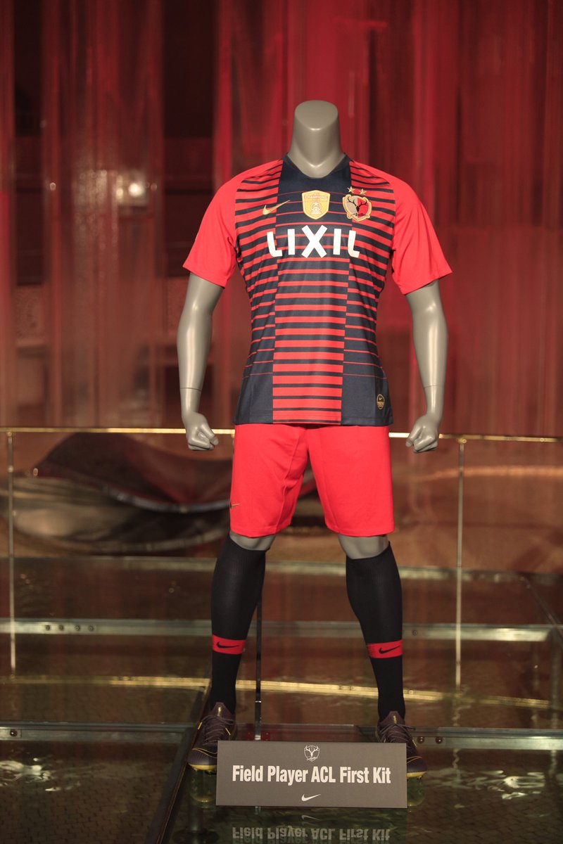 鹿島アントラーズ2019シーズンACLユニフォーム完成。 #antlers #鹿島