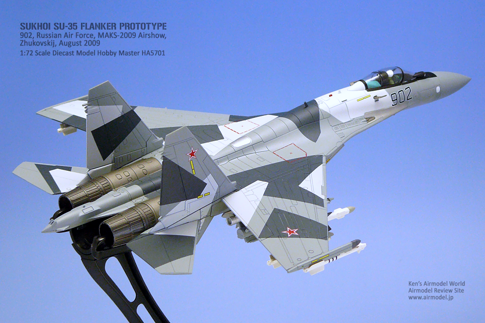 1:72 Hobby Master HA5701 Sukhoi Su-35 Flanker 