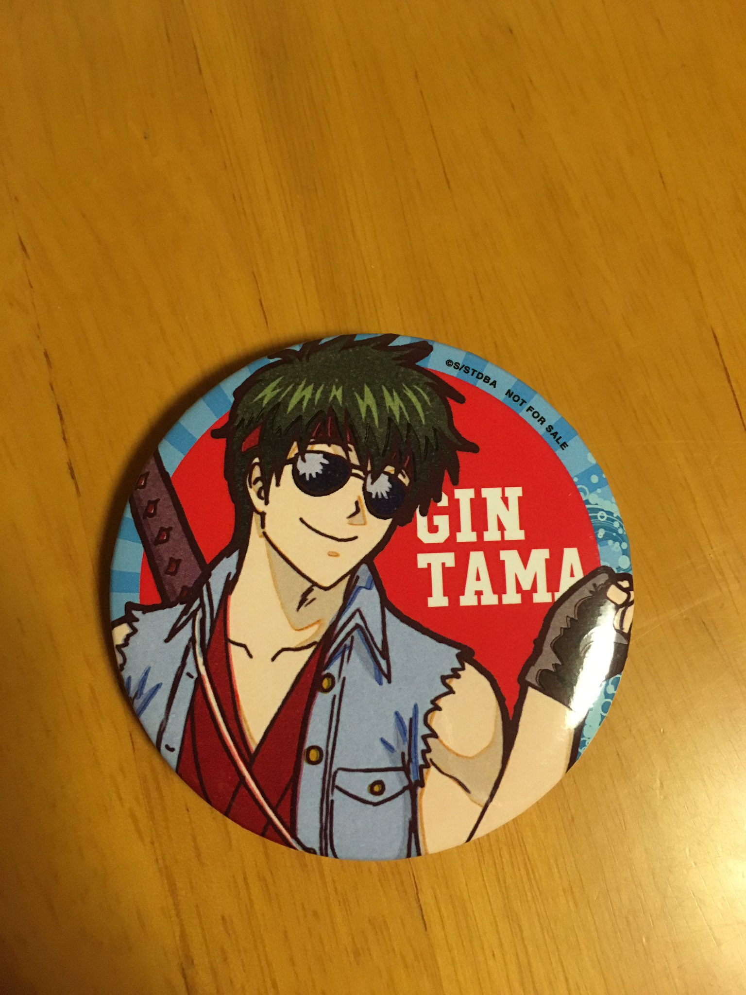 銀魂 トッシー 缶バッジ ジャンプフェスタ 2018 アニプレックス 土方十