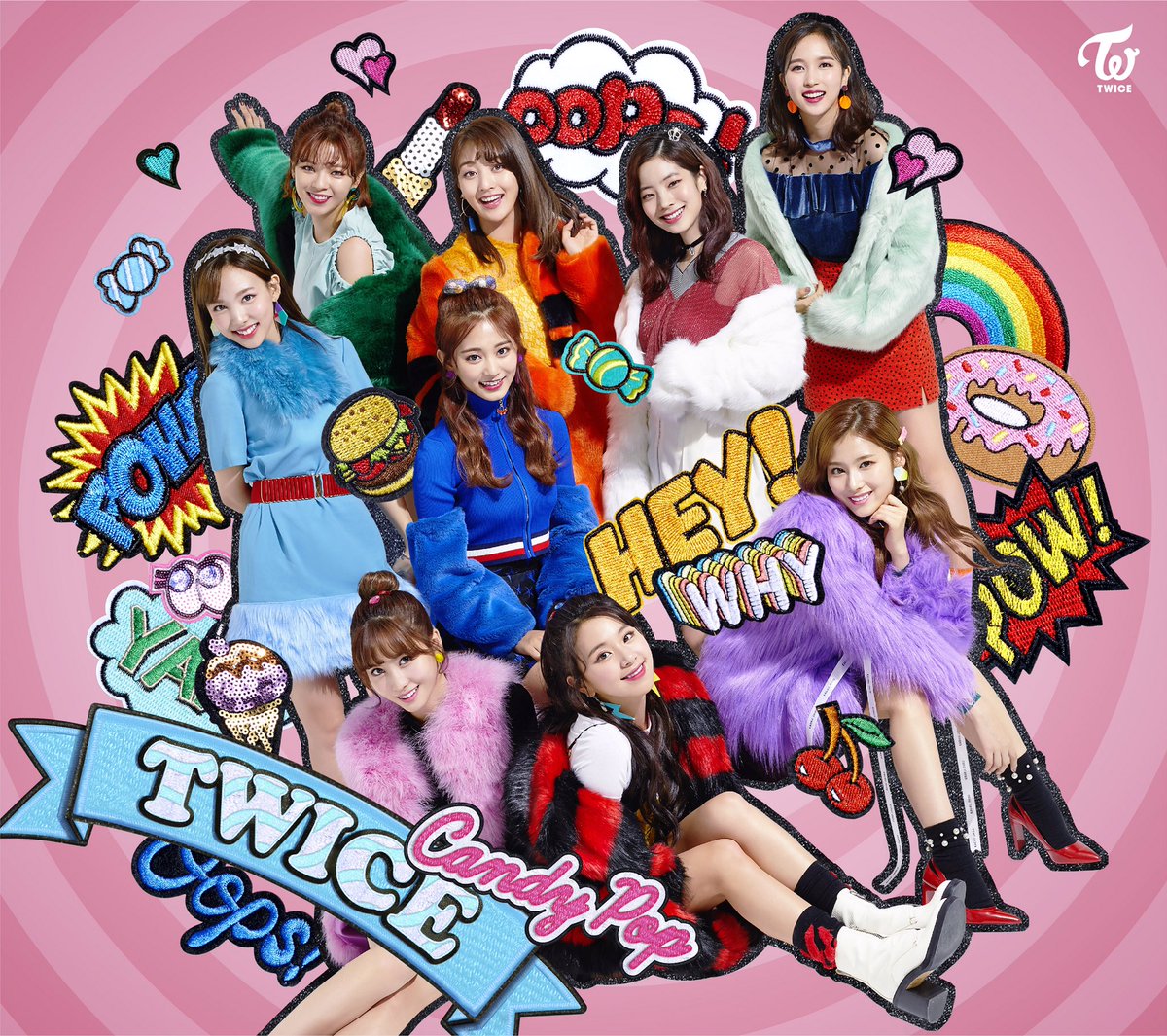 TWICE JAPAN 2nd SINGLE『Candy Pop』発売日！TWICEの甘い魅力溢れる