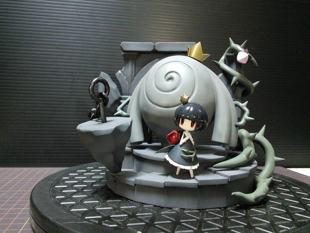 ロゼと黄昏の古城 ロゼと巨人 フィギュア ガレージキット ワンフェス