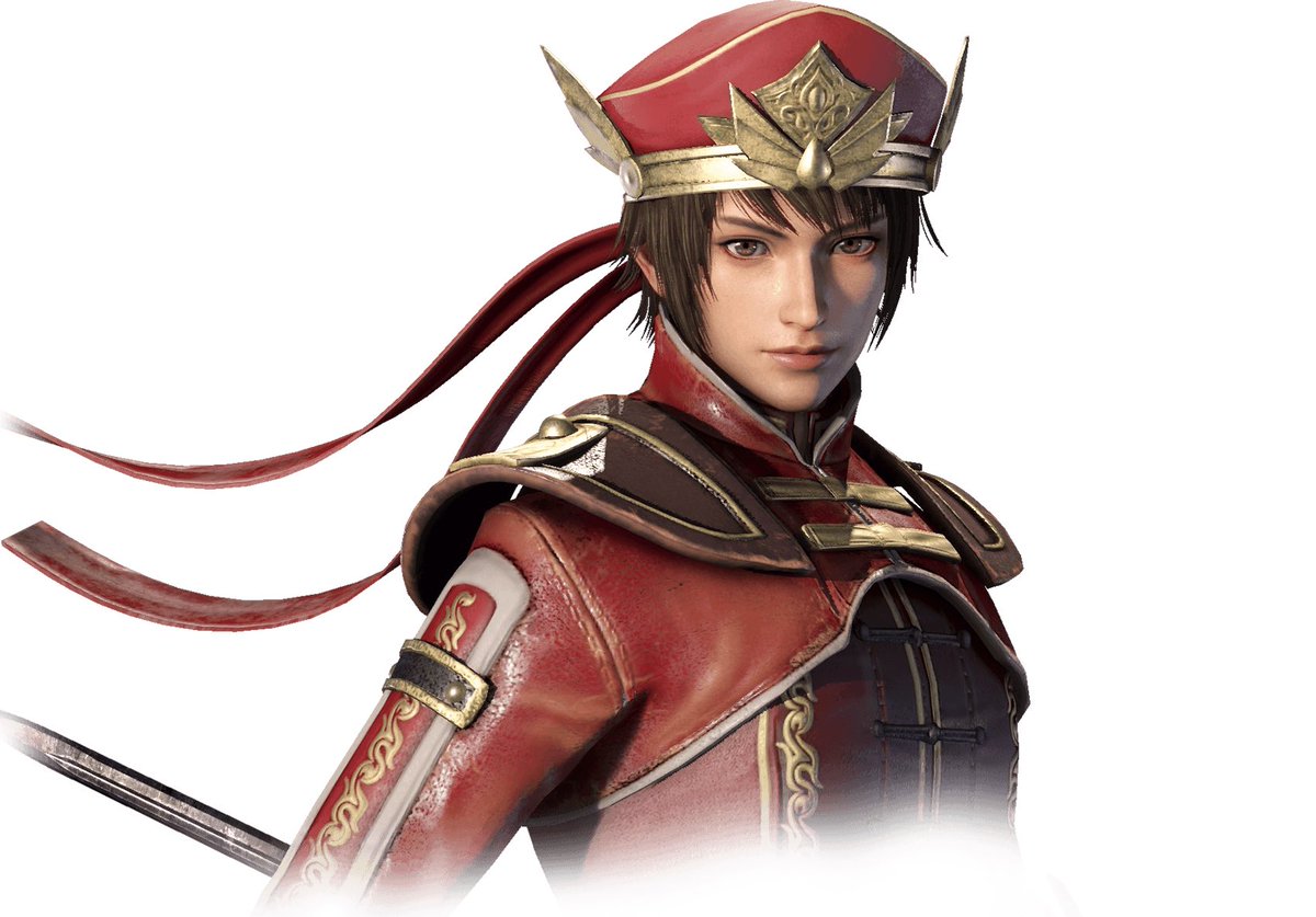 今回の無双8の個人的なイケメンBEST4晒す。 #曹休 #徐庶 #陸遜 #朱然