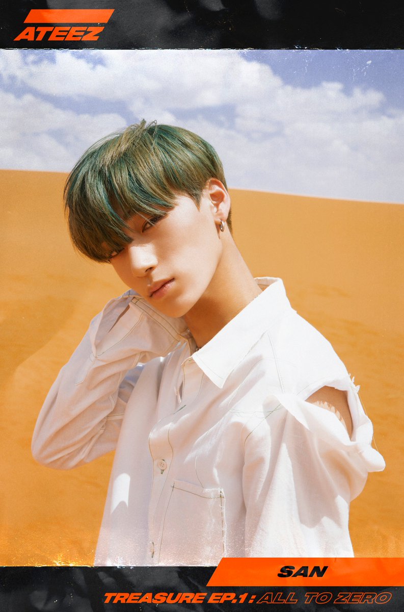 📷] ATEEZ TREASURE EP.1 : All To Zero Concept Photo '산(SAN