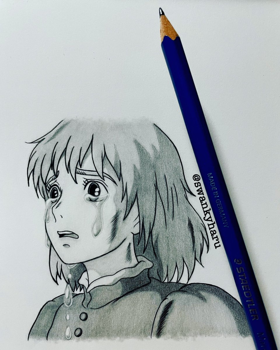 泣き顔の練習。 ☺︎I drew 