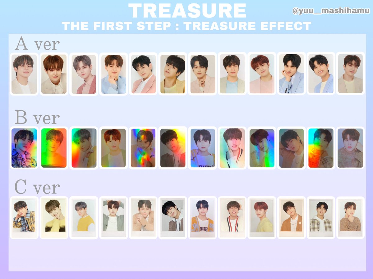 TREASURE 日本デビューアルバム THE FIRST STEP:TREASURE EFFECT