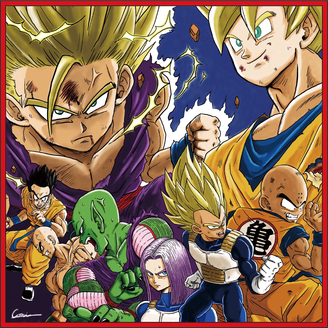 孫悟空 #孫悟飯 #クリリン #ベジータ #トランクス #ピッコロ #天津飯