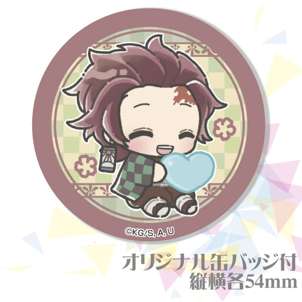 2020年 缶バッジ ホワイトデー プリロール 鬼滅の刃