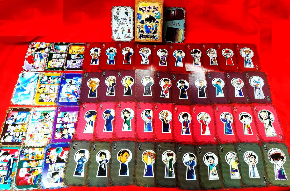 名探偵コナン クリアトランプ 中身未開封 クリアトランプ 名探偵コナン