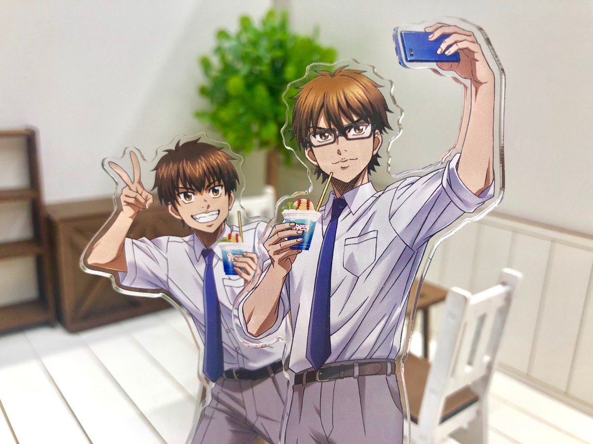 ダイヤのA actⅡ」×「コラボカフェ本舗」 【グッズ紹介①】 〈アクリル