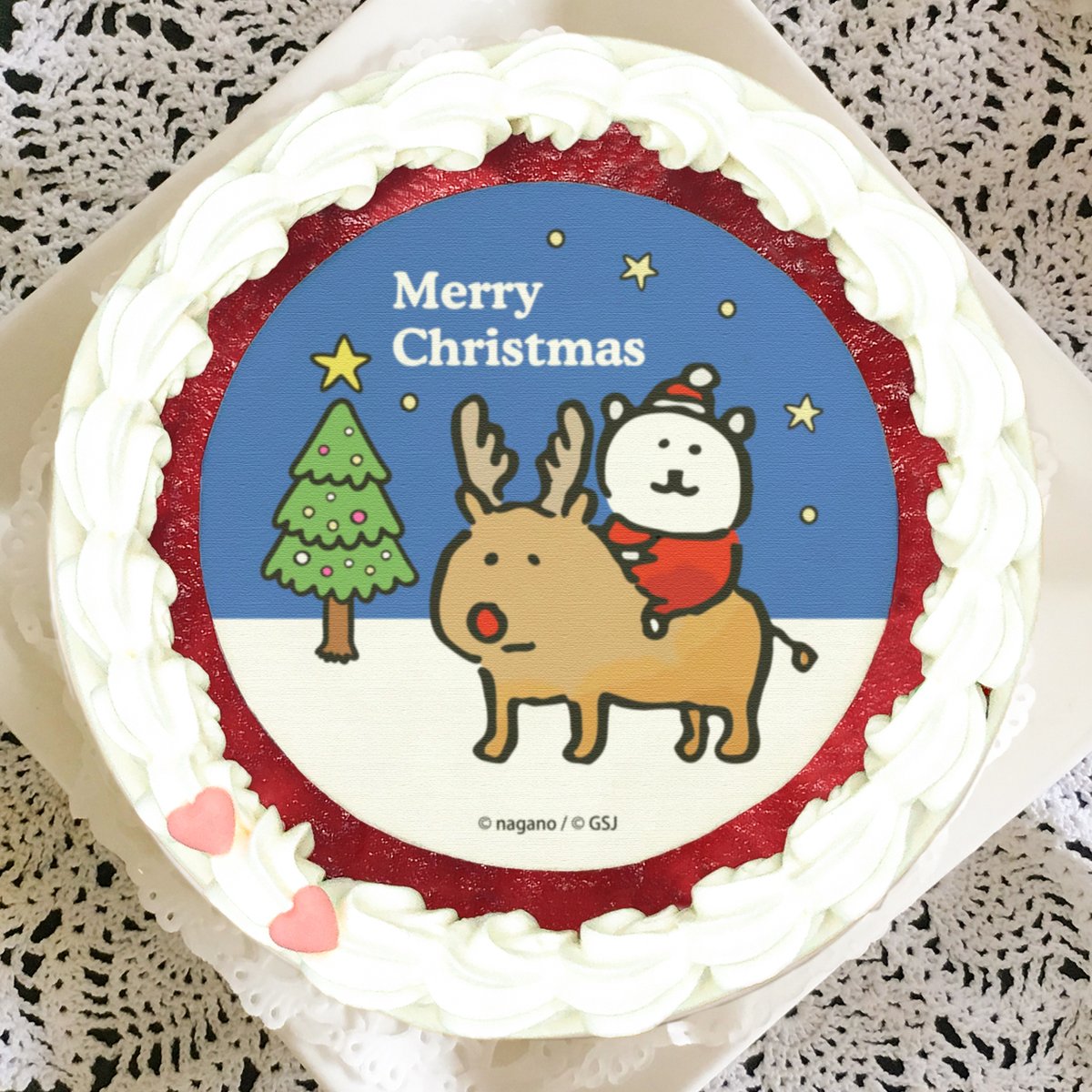 RT @happypriroll: 【 #自分ツッコミくま 】 クリスマスケーキ全4種
