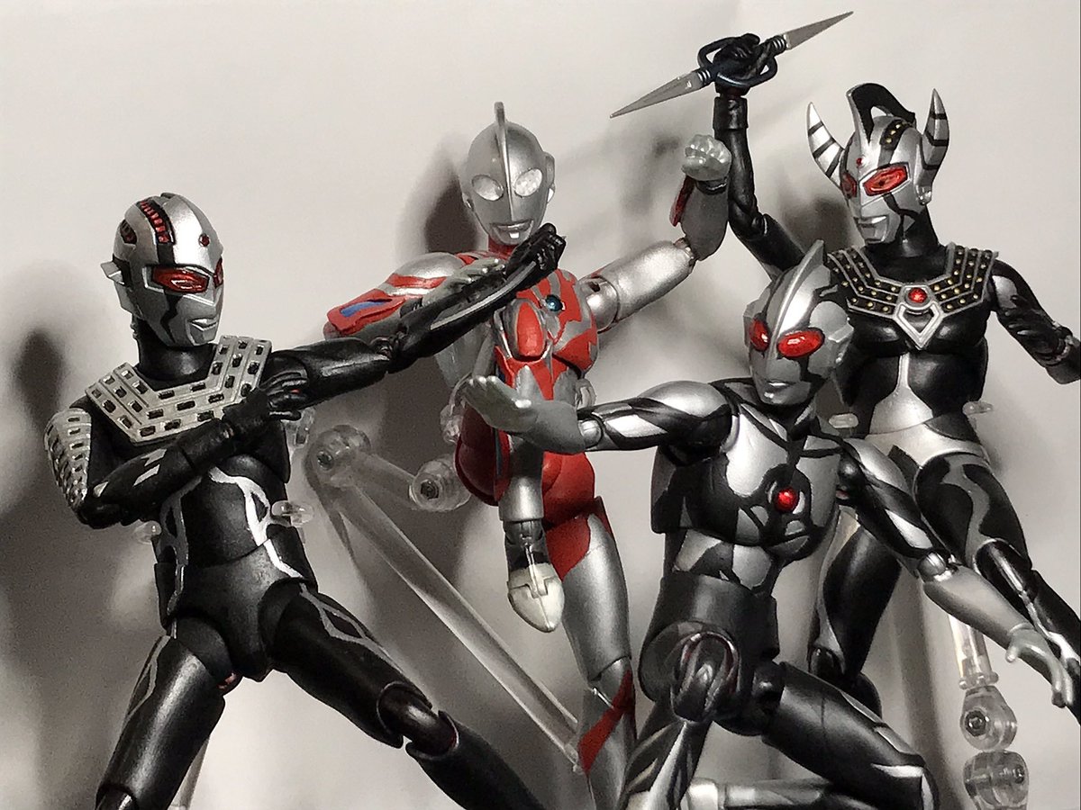 改造して作った4体です。#ウルトラアーツ ・ウルトラマンリブット