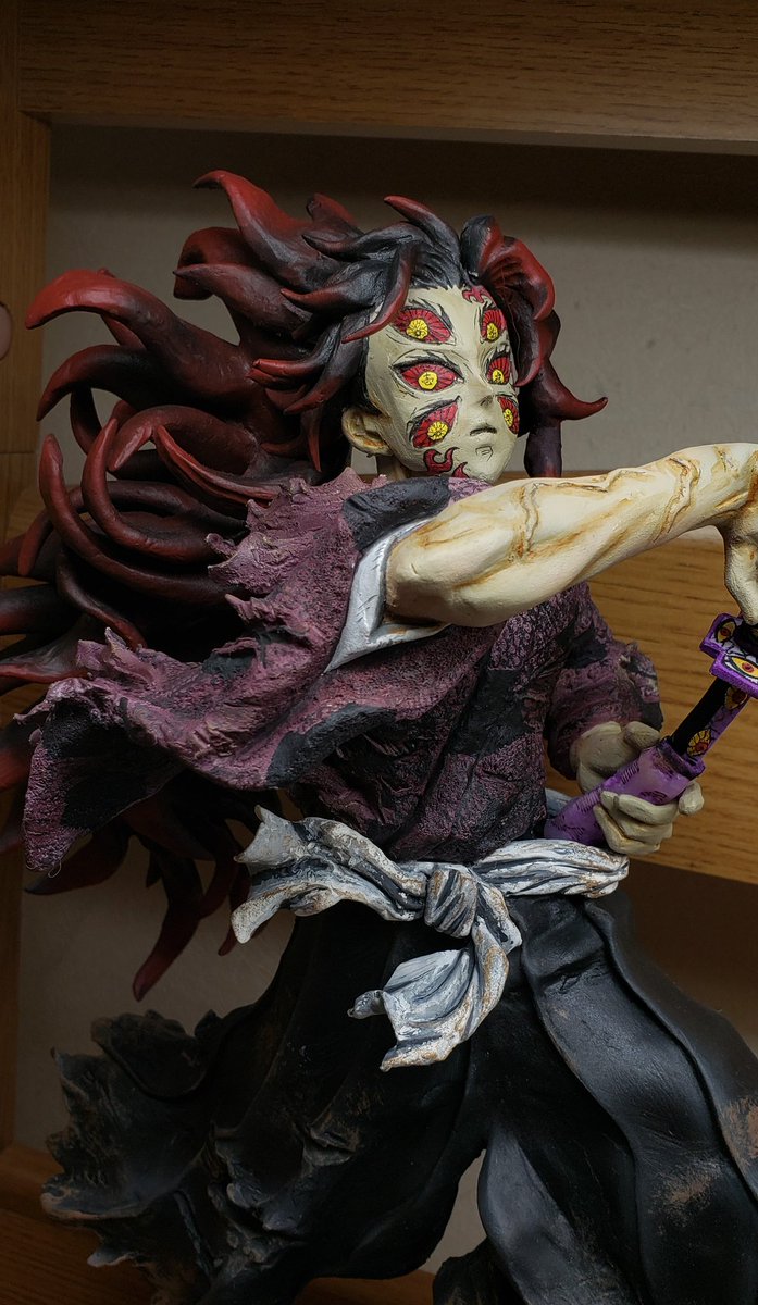 上弦の壱！！！ 〖 黒死牟 〗完成！！！ #鬼滅の刃 #黒死牟 #上弦の壱