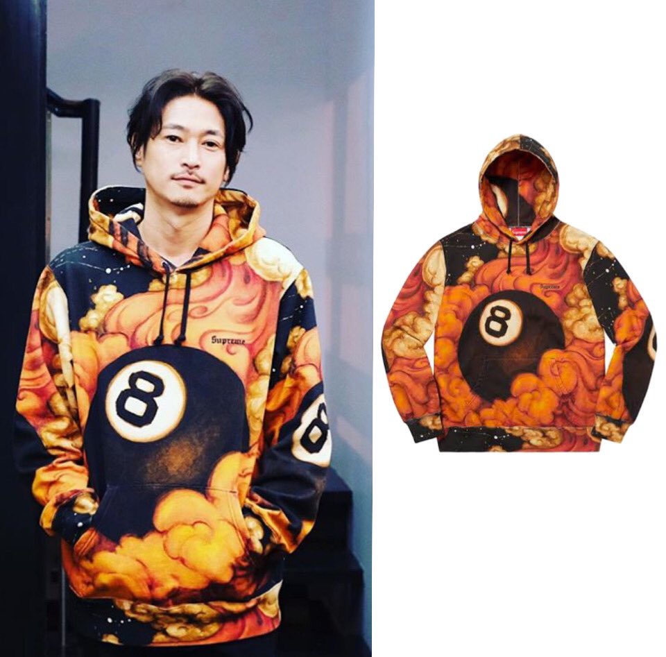 窪塚洋介 Yosuke Kubozuka ・Top: Supreme 19FW Martin Wong 8 Ball