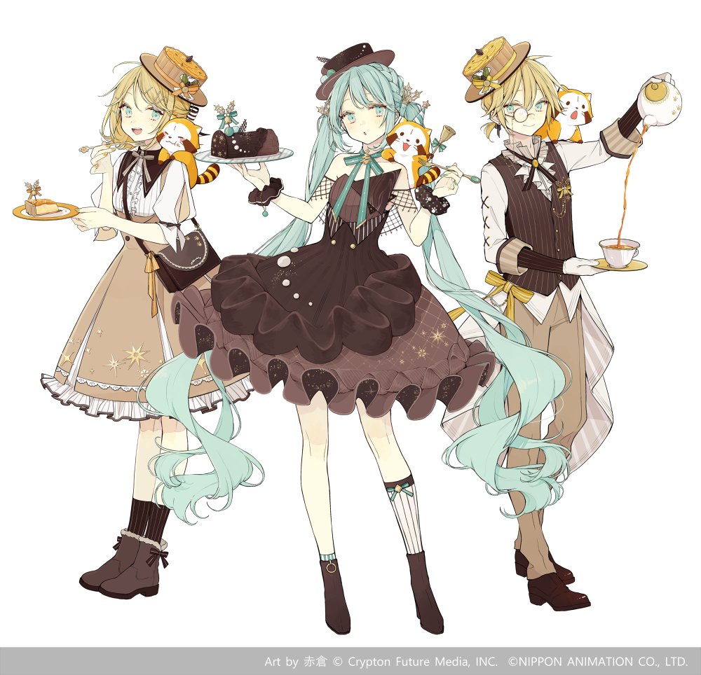 初音ミク×ラスカルコラボ2020（冬ver.）の等身イラストを担当させて