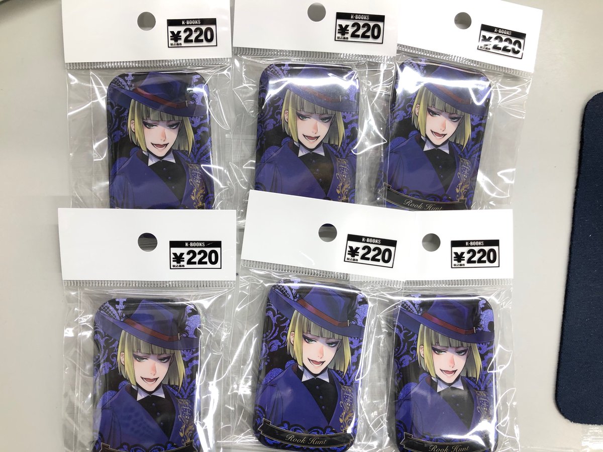 ボーテ‼️100点‼️ ツイステ ルークのラメキラ缶バッジ補充中‼️痛バ