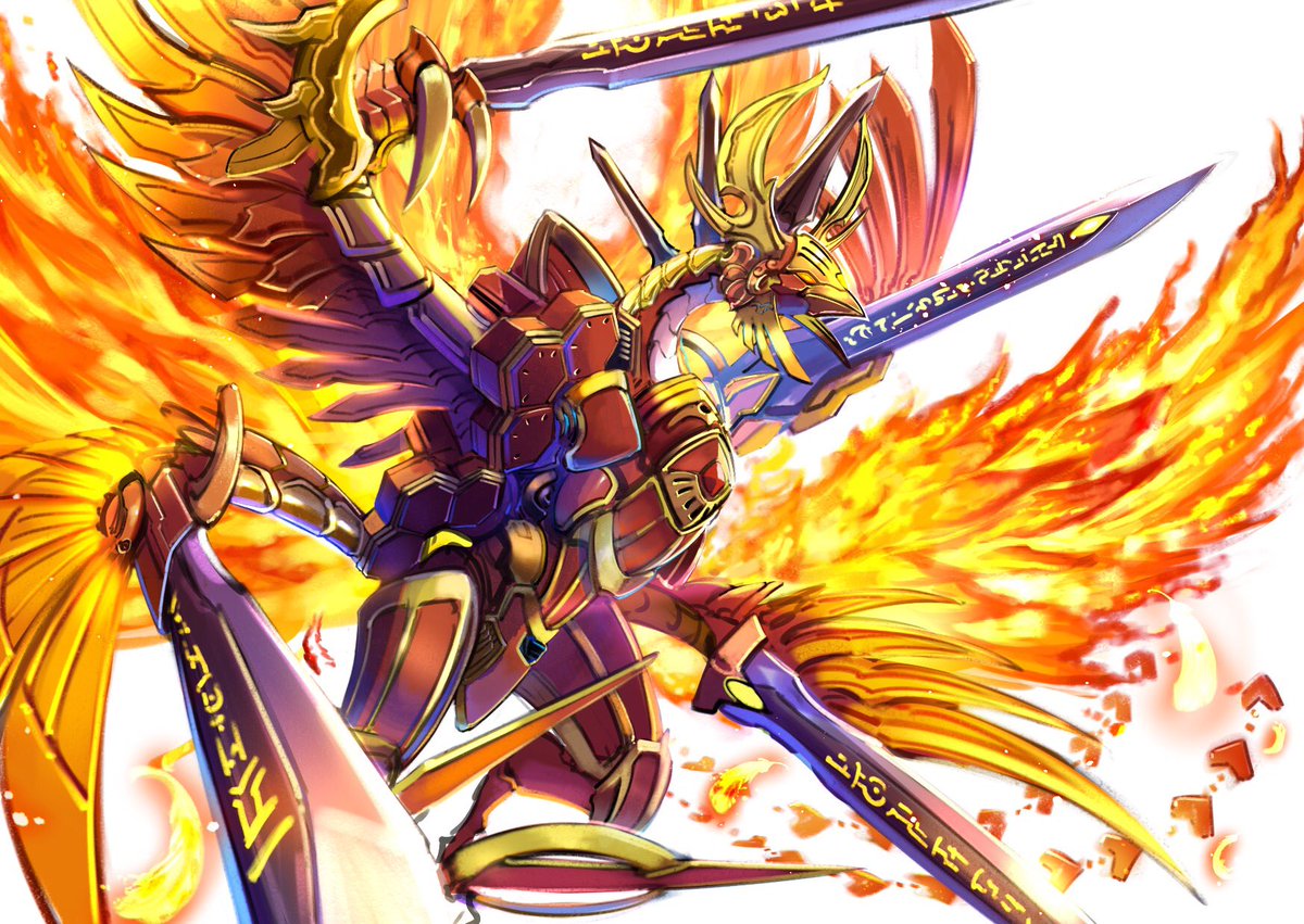 龍炎鳳エターナル・フェニックス ファンアート描きました