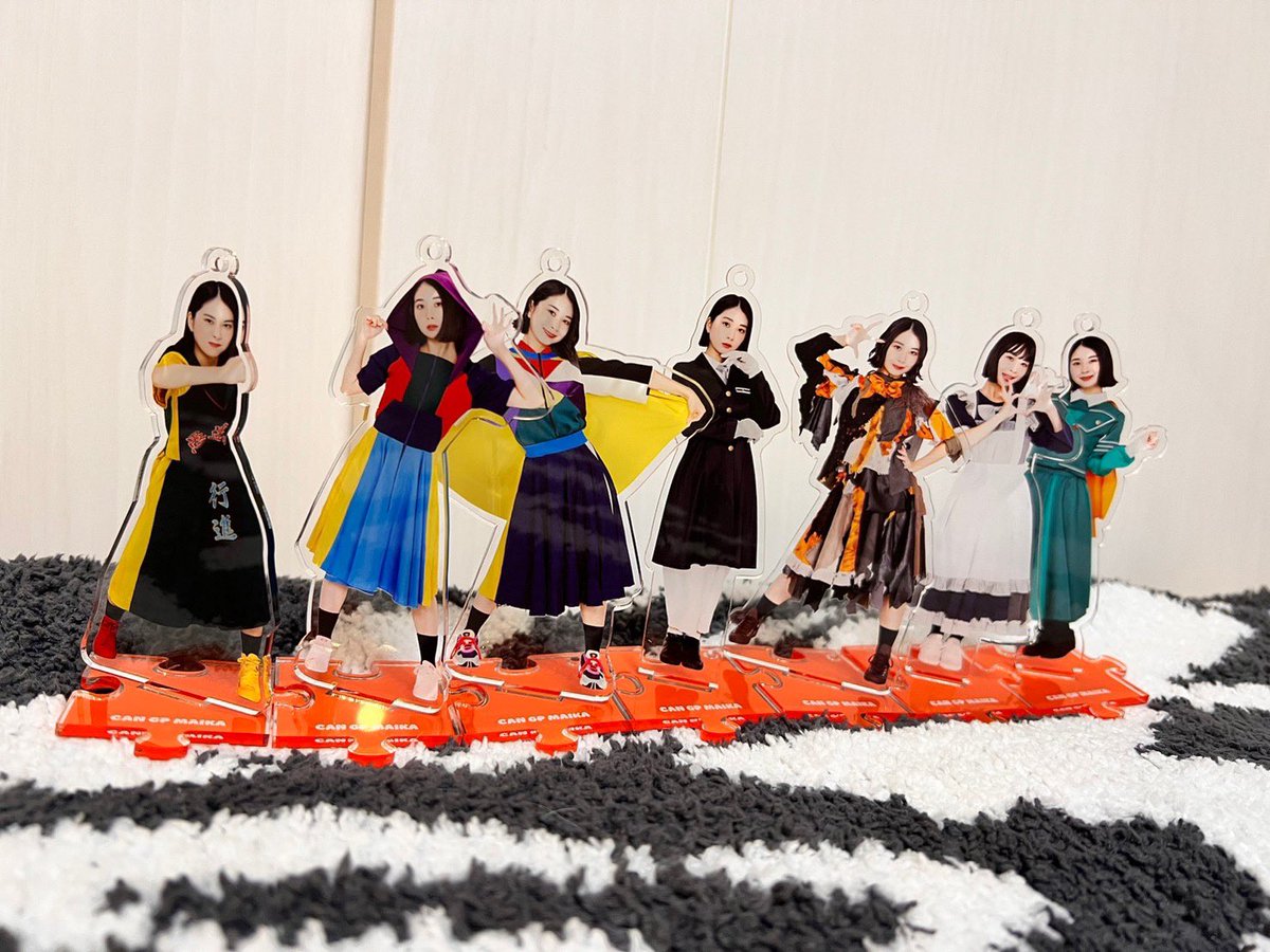 受注販売中!!】 #ギャンパレ衣装総選挙 上位7種類の衣装 アクスタ受注