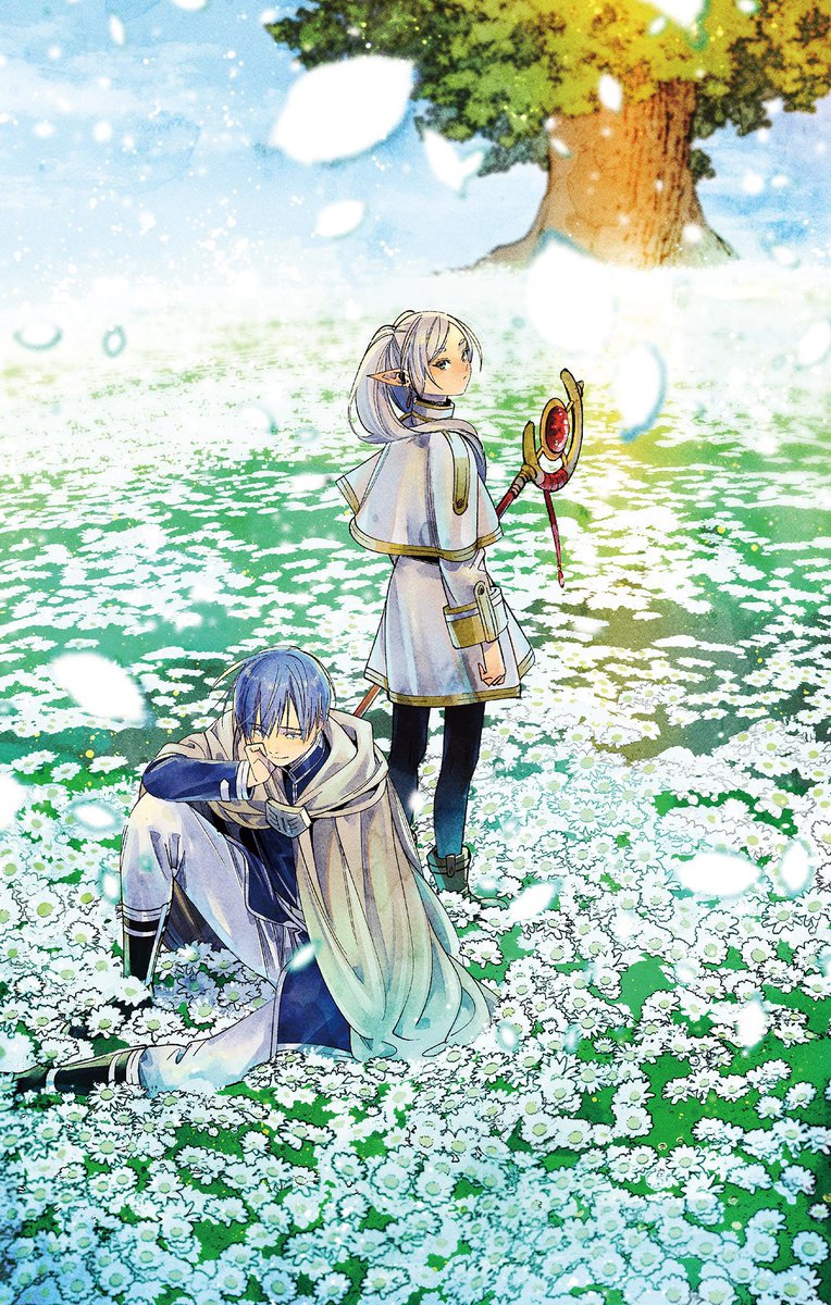 シリアル A5 200番台 複製原画　「花畑」 葬送のフリーレン