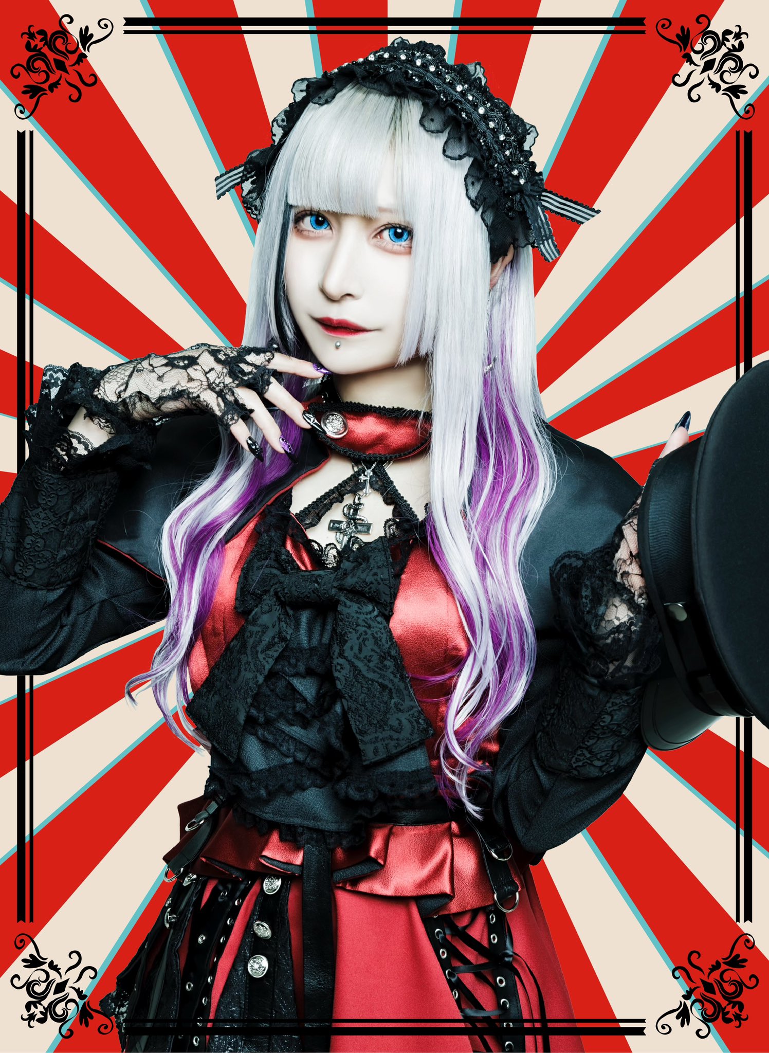 マーキュロ 紫月レンゲ アクスタ 10代目 マーキュロ 紫月れんげ 紫月