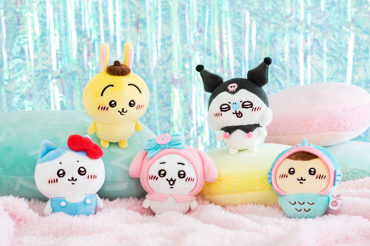 🍎#ちいかわ×#サンリオ キャラクターズ🍎／ コラボ新商品は #ちいかわ