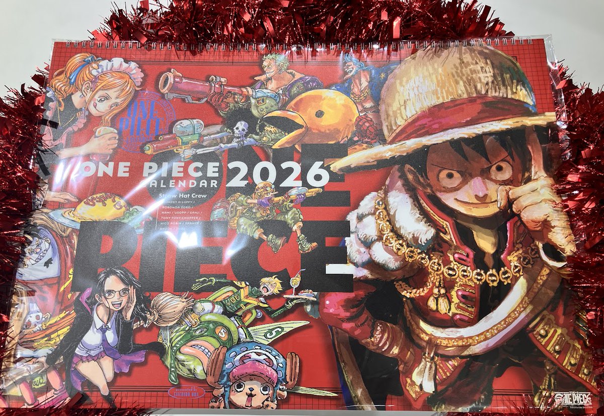 2023 ワンピース ONE PIECE コミックカレンダー 大判 ONE PIECE