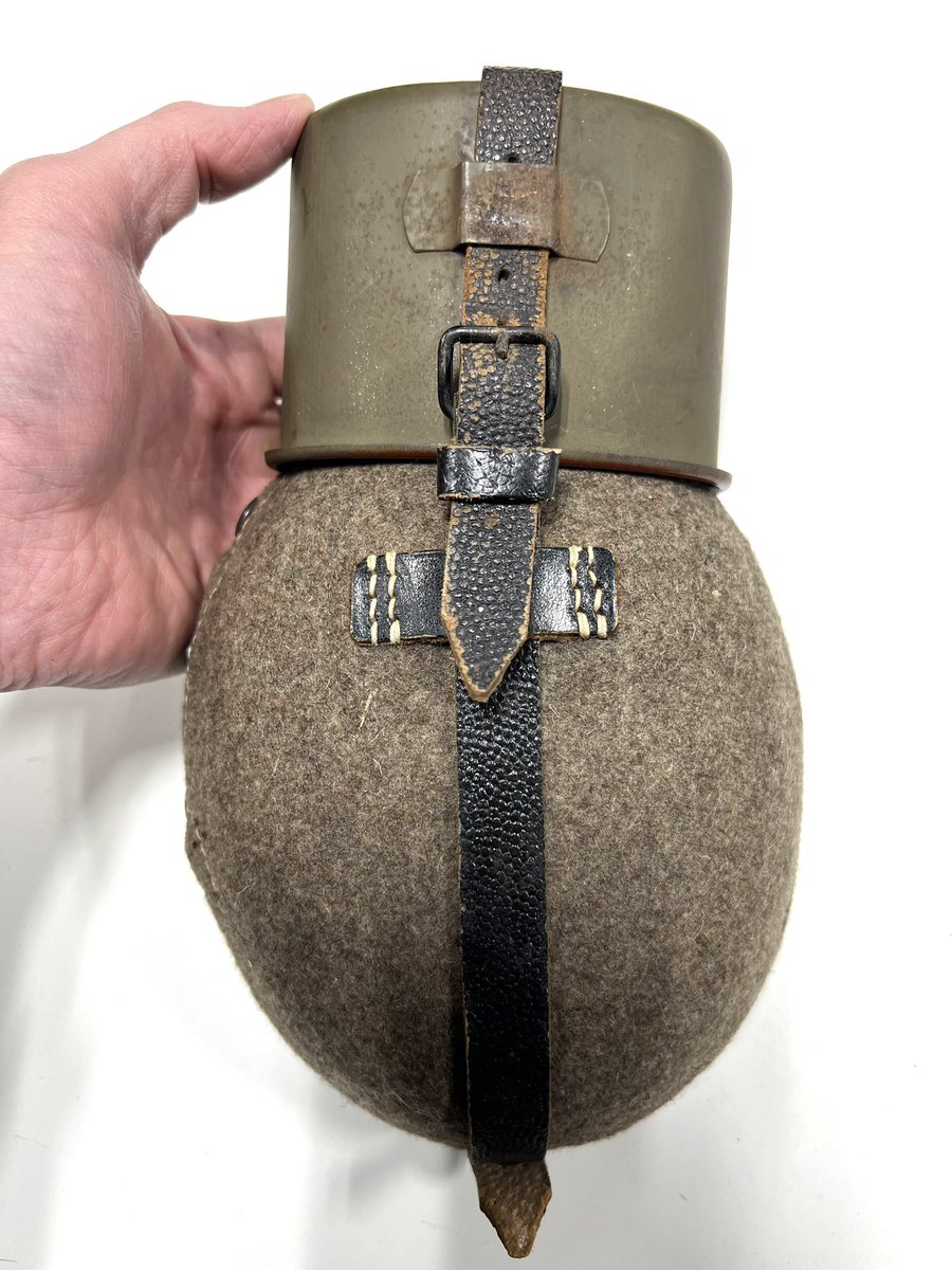 エスアンドグラフ東京店 第二次世界大戦時ドイツ軍実物 水筒セット 1個