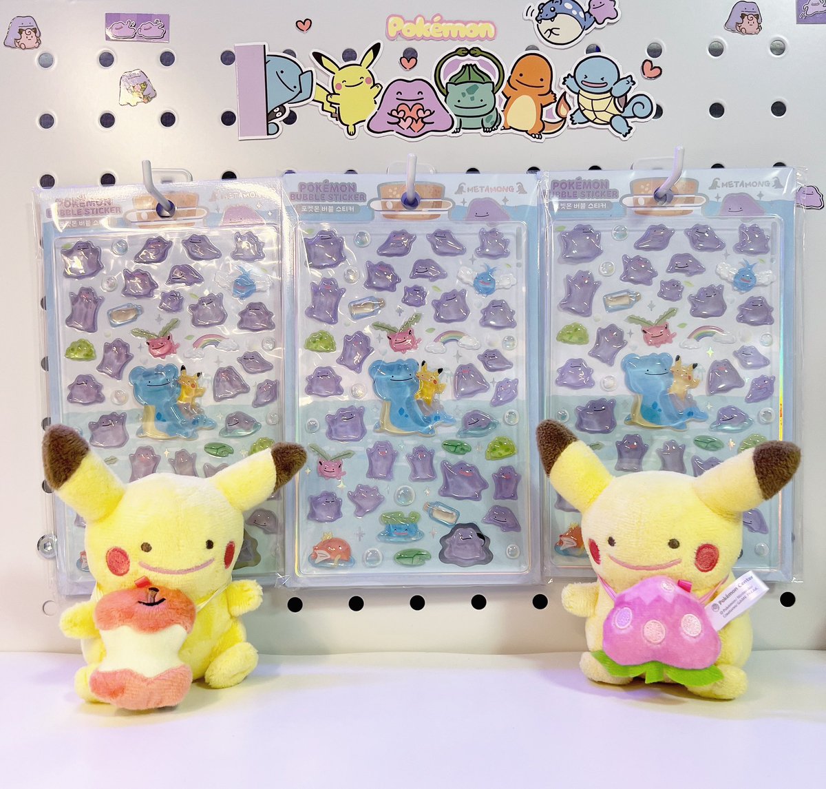 メタモンのボンボンドロップシール、ポケパークカントーでの販売全裸待機